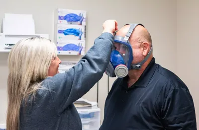 Respirator fit test